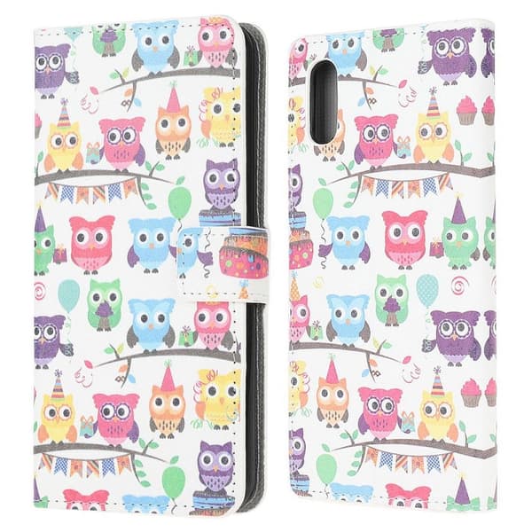 Plånboksfodral Samsung Galaxy XCover 5 - Ugglor På Kalas