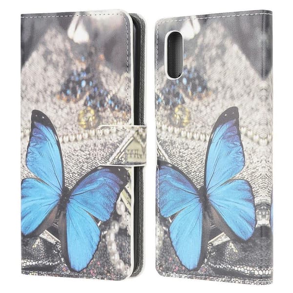 Plånboksfodral Samsung Galaxy XCover 5 - Blå Fjäril