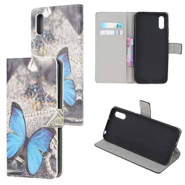 Plånboksfodral Samsung Galaxy XCover 5 - Blå Fjäril