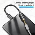 Miniatyrbild 3 av 5: Baseus L54 Adapter USB-C till AUX 3.5 mm Svart