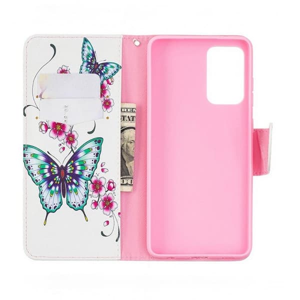 Plånboksfodral Xiaomi Mi 11i - Fjärilar och Blommor