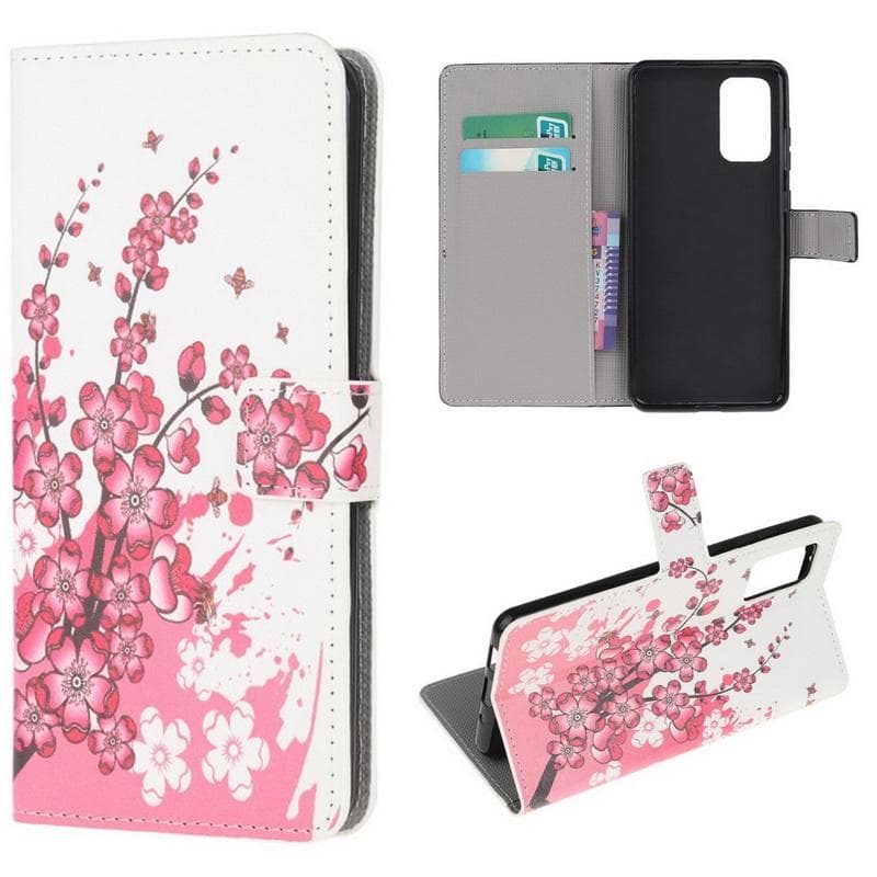 Plånboksfodral Xiaomi Mi 11i - Körsbärsblommor