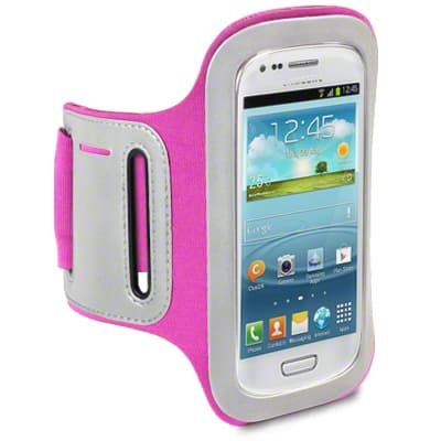 Sportarmband till Samsung Galaxy S3 Mini i8910 (Rosa)