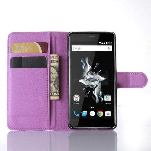 Lychee Plånboksfodral till OnePlus X - Lila