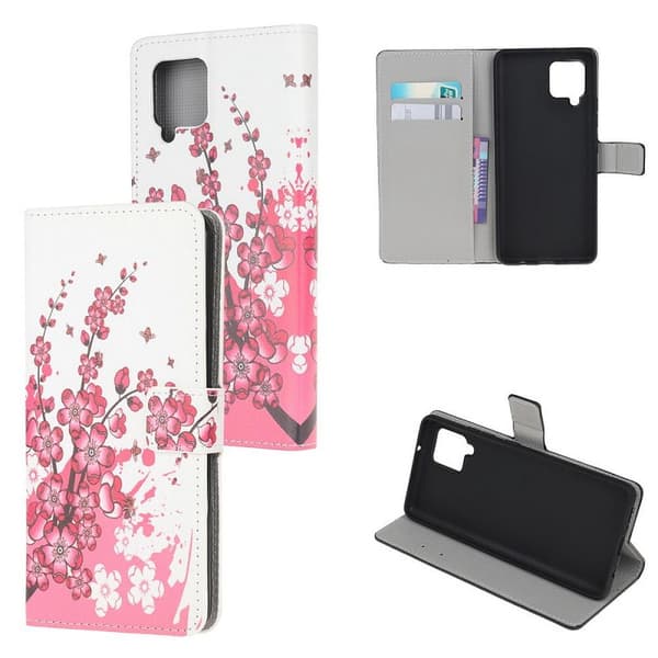 Plånboksfodral Samsung Galaxy A22 (4G) - Körsbärsblommor