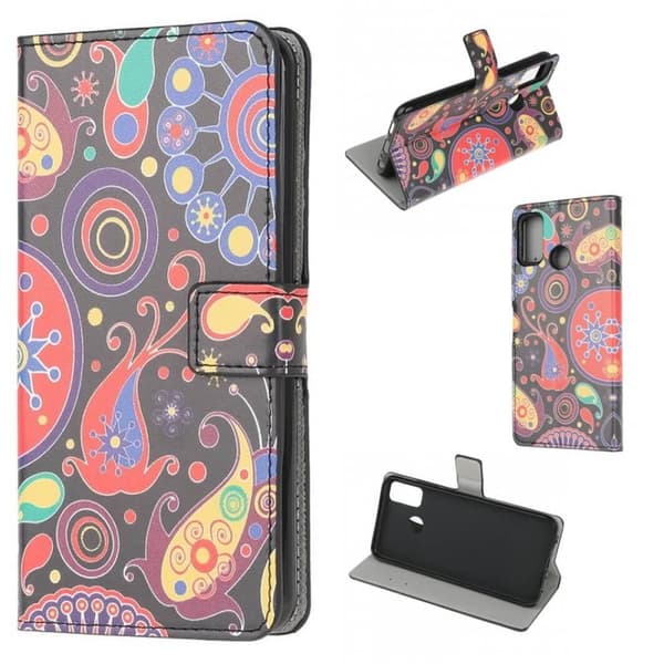 Lompakkokotelo Samsung Galaxy A21s - Paisley