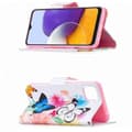 Pikkukuva 2 / 4: Plånboksfodral Samsung Galaxy A22 5G - Färgglada Fjärilar