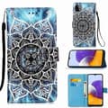 Pikkukuva 1 / 5: Plånboksfodral Samsung Galaxy A22 5G - Blå Mandala