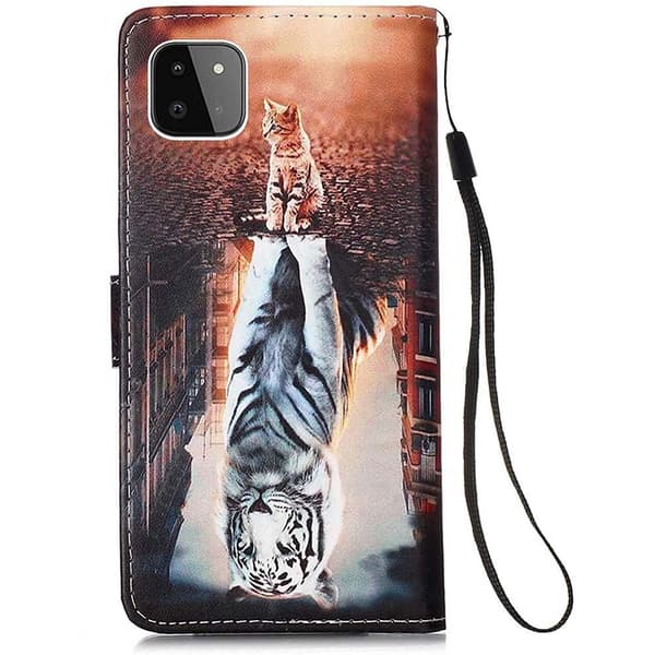 Plånboksfodral Samsung Galaxy A22 5G - Reflektion