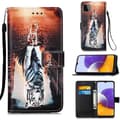 Miniatyrbillede 1 af 5: Plånboksfodral Samsung Galaxy A22 5G - Reflektion