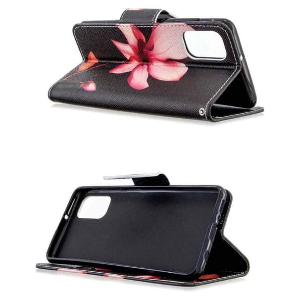 Plånboksfodral Samsung Galaxy A03s – Rosa Blomma