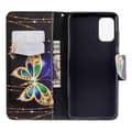 Pikkukuva 3 / 4: Lompakkokotelo Samsung Galaxy A03s - Kultainen Perhonen