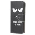 Pikkukuva 2 / 6: Lompakkokotelo Samsung Galaxy A03s - Don’t Touch My Phone