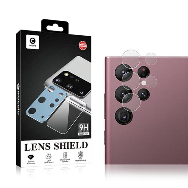 Samsung Galaxy S22 Ultra MOCOLO Camera Lens Protector Tempered Glass