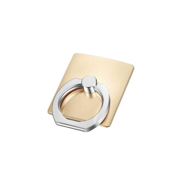 Holder Telefon Ring Mount 360 ° Rotation Guld Til Samsung iPhone Tablet PC Smartphone Mobil