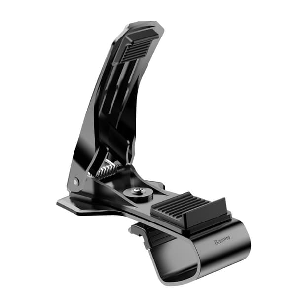 Baseus Big Mouth Car Mount Phone Holder for 3.5-7.0 Inches Black Svart