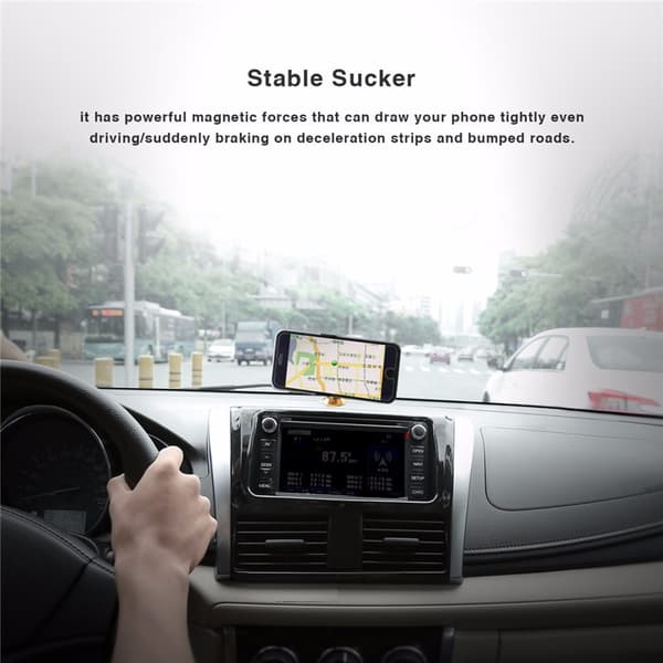 Baseus Small Ears Series 360 Degree Rotation Magnetic Holder Black