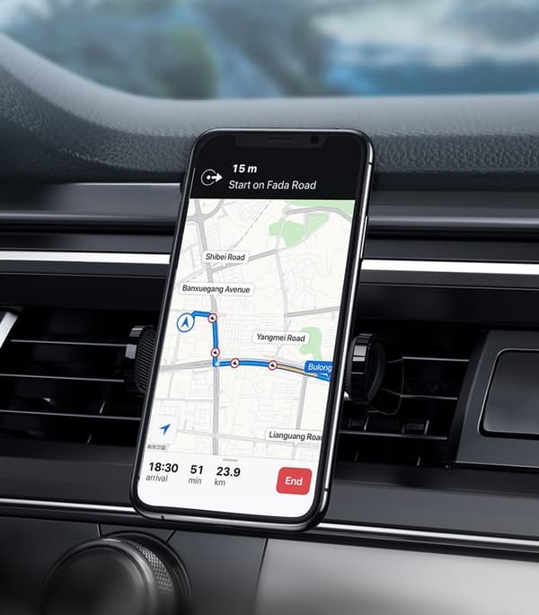 Baseus Steel Cannon Air Outlet Car Mount Black