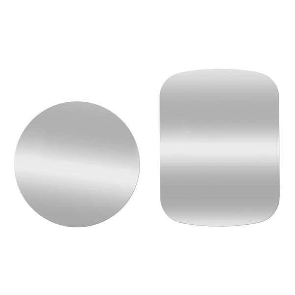 Badge till magnet Mobilhållare silver