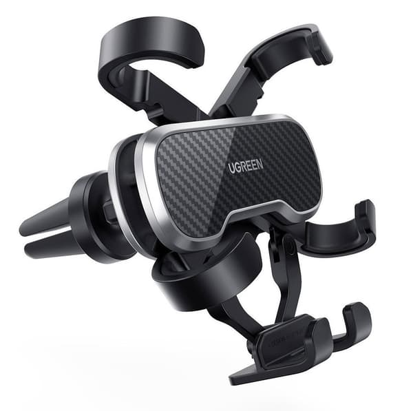 Ugreen Gravity Drive Air Vent Car Mount Phone Holder Svart