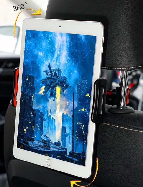 Universal Tablet, iPad & Smartphone mobilhållare till bil