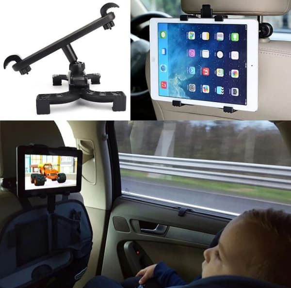Universal hållare för Surfplatta, iPad & Tablet till bil