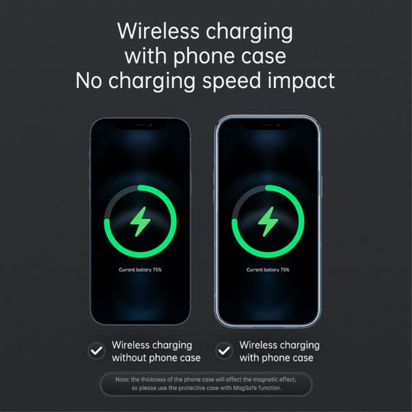 Joyroom MagSafe Mobilhållare 15W Trådlös Laddare
