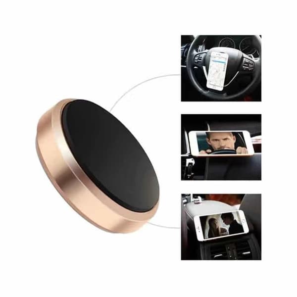 Universal mobilholder Magnet selv -tilpynt bilholder sølv