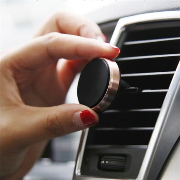 Magnet mobilholder til bilventilasjon Griller bilholder sølv