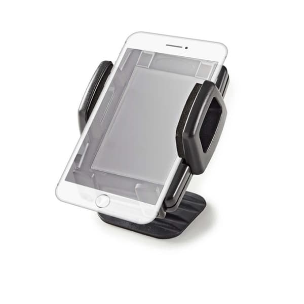 Nedis Smartphone bilmontering | Universal | Minimal skjermstørrelse telefon: 4 " | Maksimal skjermstørrelse: 6.4 " | Adjustable Angle Sort