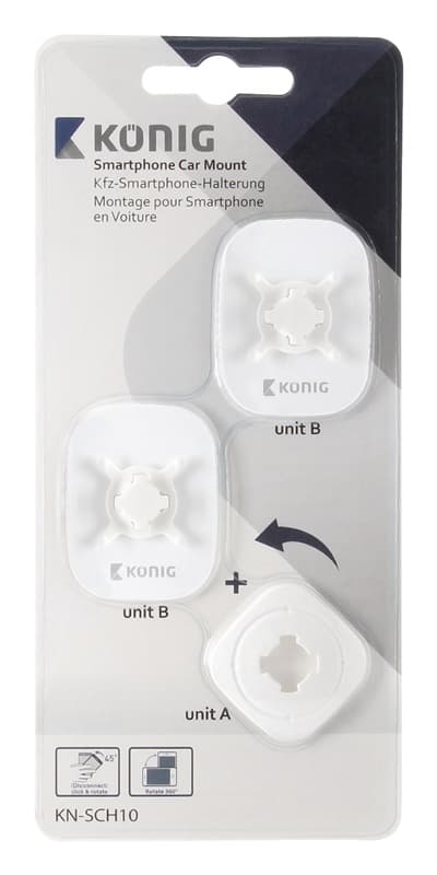 König Smartphone Bilmontering 360 ° For