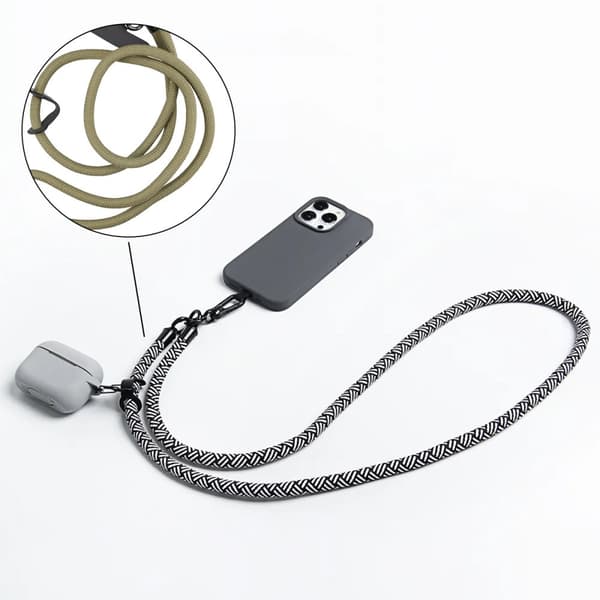 Mobilband Universal Halsband - Militärgrön
