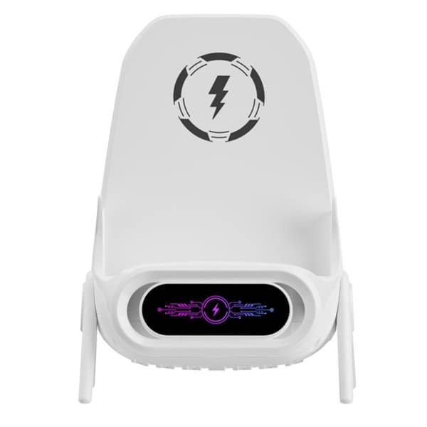 Magnetisk trådløs opladerstativ Trådløs telefon med 3 adaptere