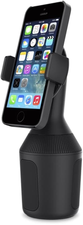 Belkin Car Cup -puhelinteline auton mukitelineeseen, musta Sort