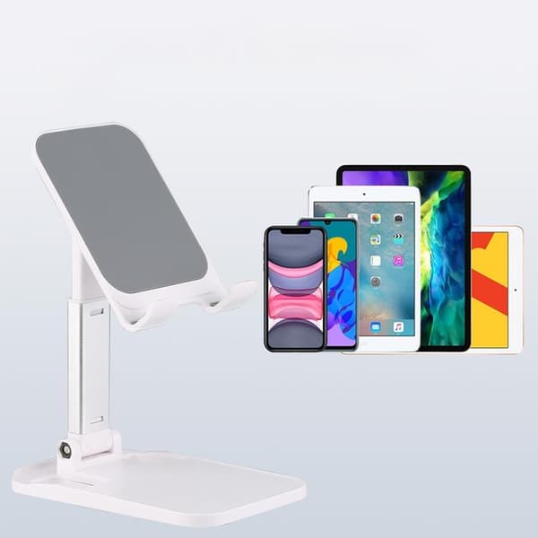 Wozinsky Mobilhållare Skrivbord Ställ Foldable - Vit