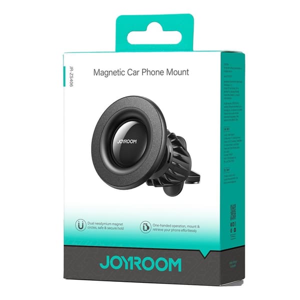 360 graders rotation Ventil Magnetisk Mobiltelefon Holder Bil