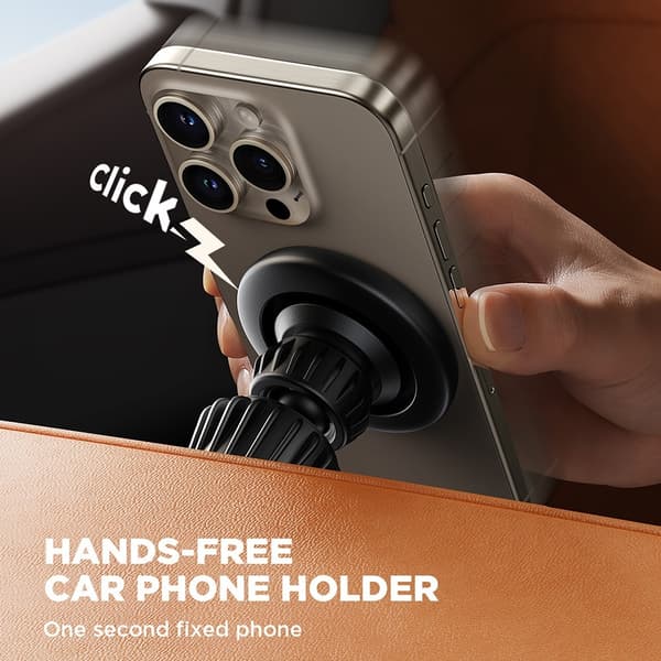 360 graders rotation Ventil Magnetisk Mobiltelefon Holder Bil