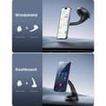 Miniatyrbilde 6 av 9: JOYROOM For 4,7-7" telefonsugekopp Magnetisk mobilholder Bil