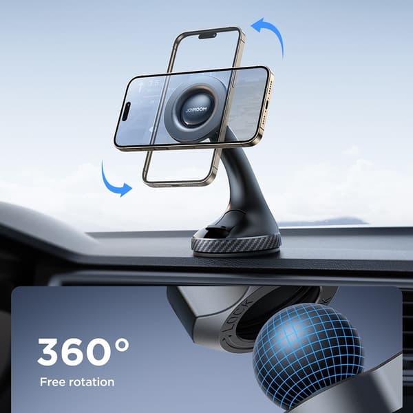 JOYROOM For 4,7-7" telefonsugekopp Magnetisk mobilholder Bil