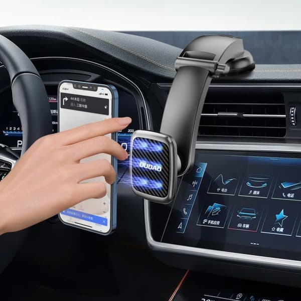 Dudao F12s car dashboard phone stand Black