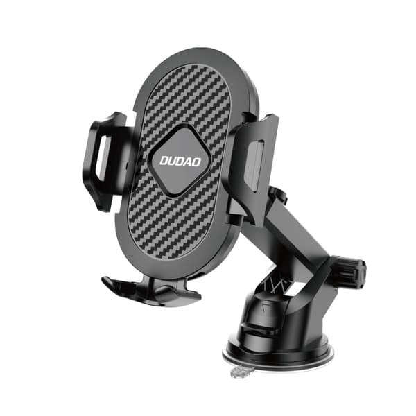 Dudao F2S Upgrade foldable suction cup phone holder Black Sort