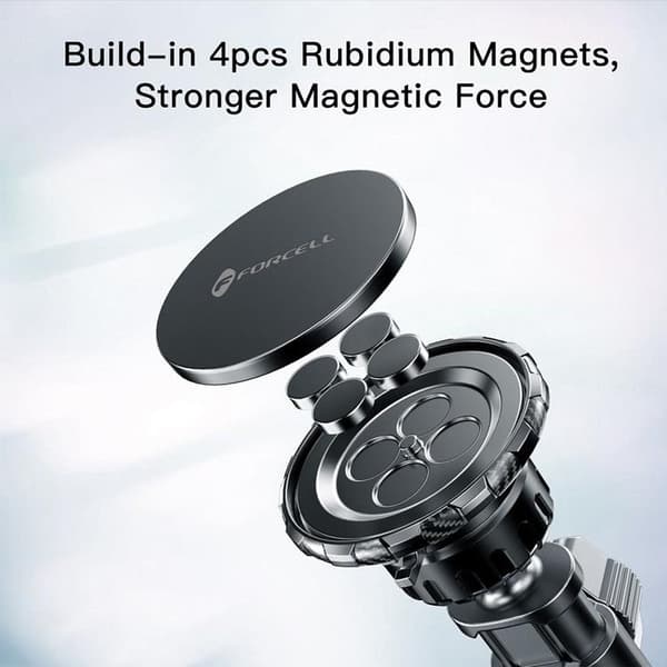 Forcell Bilhållare Magnetic F-Grip Excelence - Svart