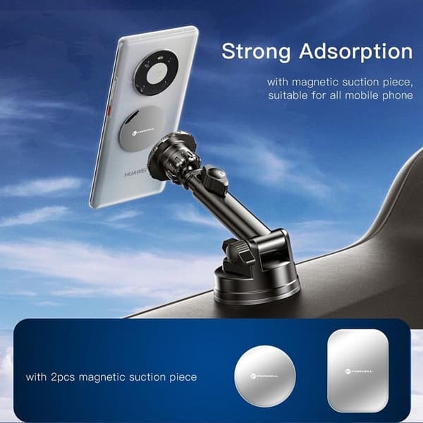 Forcell Bilhållare Magnetic F-Grip Excelence - Svart