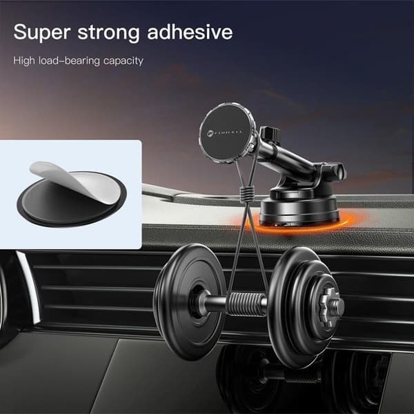 Forcell Bilhållare Magnetic F-Grip Excelence - Svart