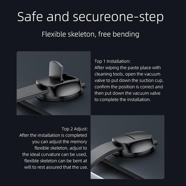 Forcell Bilhållare MagFlex Magsafe Air Vent - Svart