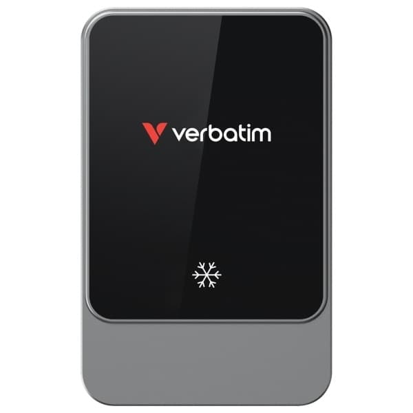 Verbatim Bilhållare med 15W Trådlös Laddning RGB - Svart Silver