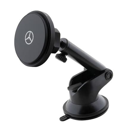 Mercedes Benz MagSafe Bilholder Mobilholder + Trådløs opladning 15W Sort