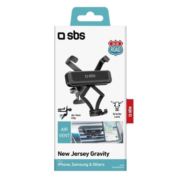 SBS Gravity Smartphonehållare TESUPGRAVSTD - Svart