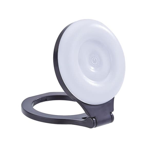 Magnetiskt MagSafe Mobilställ med Lampa L8 - Vit