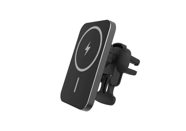 Forever MagSafe Bilhållare med Trådlös Laddare RUS138-MS-01 - Svart